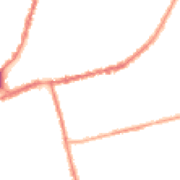 Night-time road noise heatmap for NN1 5SN