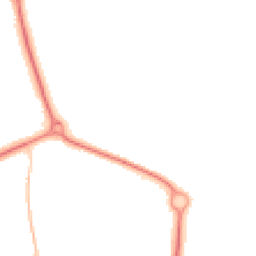 Night-time road noise heatmap for NN11 0GA