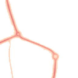 Night-time road noise heatmap for NN11 0GD