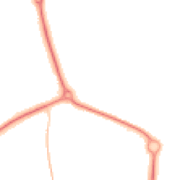 Night-time road noise heatmap for NN11 0GE