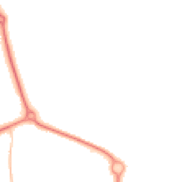Night-time road noise heatmap for NN11 0GJ