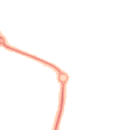 Night-time road noise heatmap for NN11 0GP