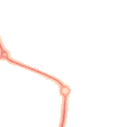 Night-time road noise heatmap for NN11 0GQ