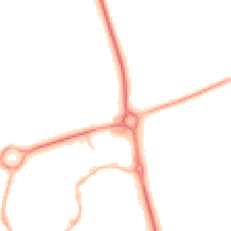 Night-time road noise heatmap for NN11 0QB