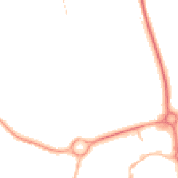 Night-time road noise heatmap for NN11 0QE