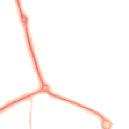 Night-time road noise heatmap for NN11 0WP