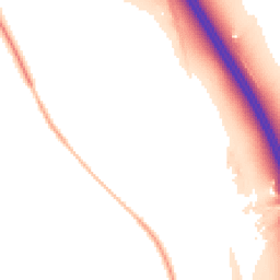 Night-time road noise heatmap for NN11 2EH