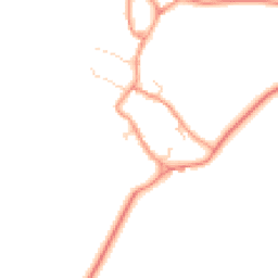 Daytime road noise heatmap for NN11 2JH