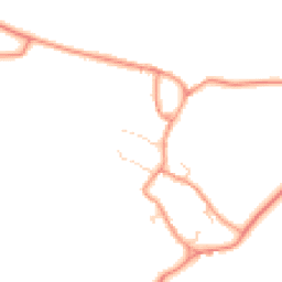 Daytime road noise heatmap for NN11 2JW