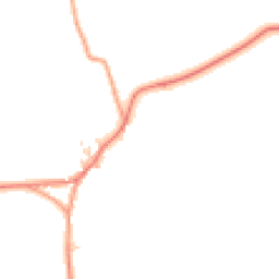 Daytime road noise heatmap for NN11 2NF
