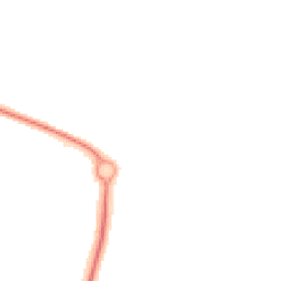 Night-time road noise heatmap for NN11 2NY