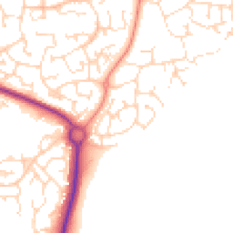 Daytime road noise heatmap for NN11 2PS