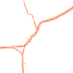 Daytime road noise heatmap for NN11 2UZ