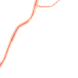 Night-time road noise heatmap for NN11 3AF