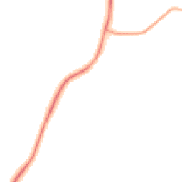 Night-time road noise heatmap for NN11 3AL