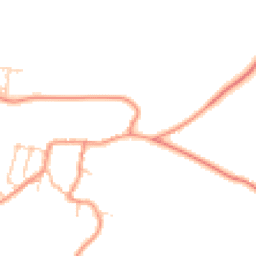 Daytime road noise heatmap for NN11 3EB