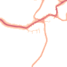 Daytime road noise heatmap for NN11 3HW