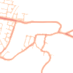 Daytime road noise heatmap for NN11 3NS