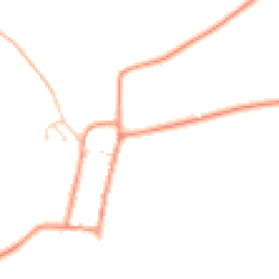 Daytime road noise heatmap for NN11 3PA