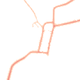 Daytime road noise heatmap for NN11 3PG