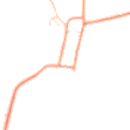 Daytime road noise heatmap for NN11 3PH