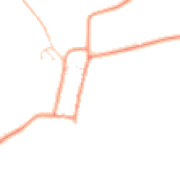 Daytime road noise heatmap for NN11 3PJ