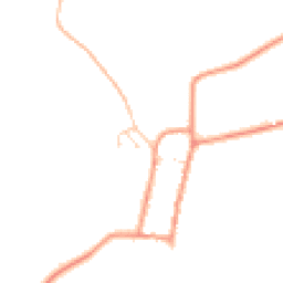 Daytime road noise heatmap for NN11 3PS