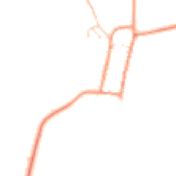 Daytime road noise heatmap for NN11 3PW