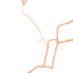 Daytime road noise heatmap for NN11 3QG