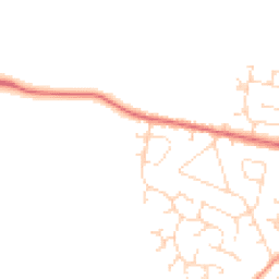 Daytime road noise heatmap for NN11 3QY