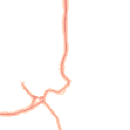 Daytime road noise heatmap for NN11 3SF