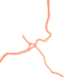 Daytime road noise heatmap for NN11 3SH
