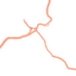 Daytime road noise heatmap for NN11 3SJ