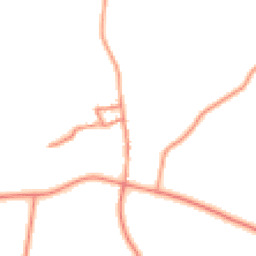 Daytime road noise heatmap for NN11 3TB
