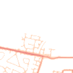 Daytime road noise heatmap for NN11 3UN
