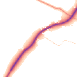Daytime road noise heatmap for NN11 3YU