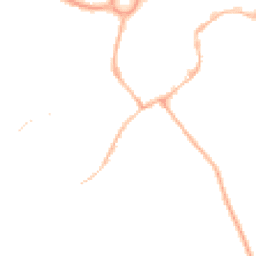 Night-time road noise heatmap for NN11 4GN