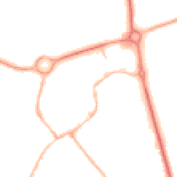 Night-time road noise heatmap for NN11 4HT