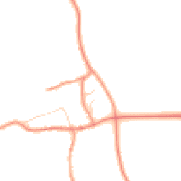 Daytime road noise heatmap for NN11 6DQ
