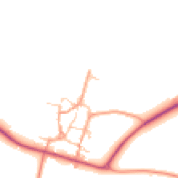 Daytime road noise heatmap for NN11 6JG