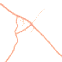 Daytime road noise heatmap for NN11 6UE