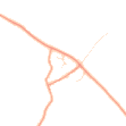 Daytime road noise heatmap for NN11 6UH