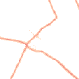 Daytime road noise heatmap for NN11 6YA