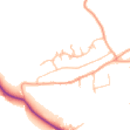 Daytime road noise heatmap for NN11 7HQ
