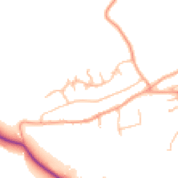 Daytime road noise heatmap for NN11 7JX