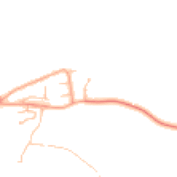 Daytime road noise heatmap for NN11 7LB