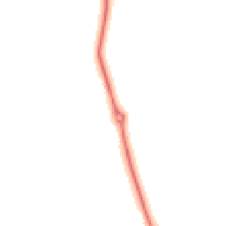 Night-time road noise heatmap for NN11 8AG