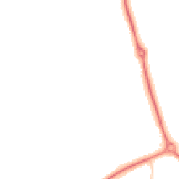 Night-time road noise heatmap for NN11 8AN