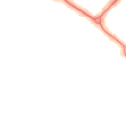 Night-time road noise heatmap for NN11 8QL