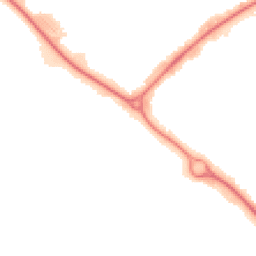 Night-time road noise heatmap for NN11 8QT